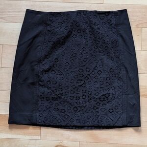 Elegant Black Lace Skirt